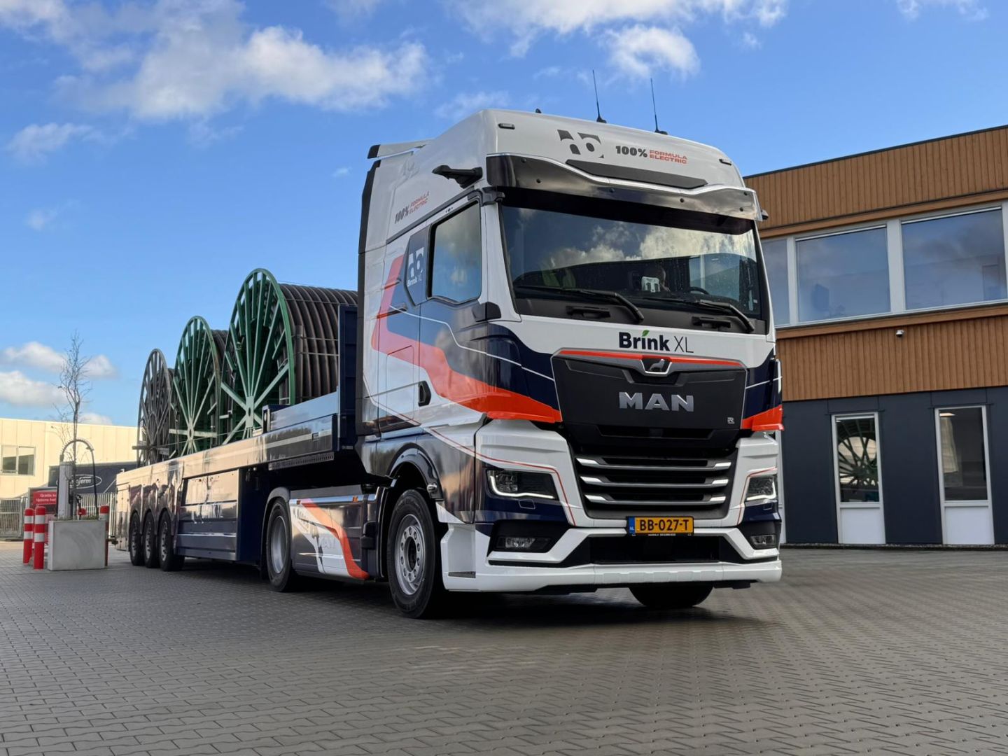 Brink XL elektrische MAN-truck