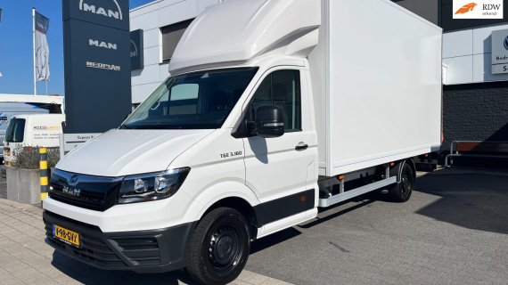 MAN TGE 3.160 laadbak / laadklep, dakspoiler, zijdeur