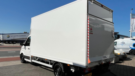 MAN TGE 3.160 laadbak / laadklep, dakspoiler, zijdeur