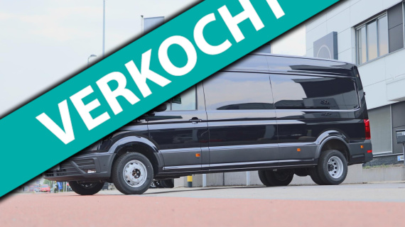 MAN TGE 5.160 Commander Automaat Zwart L4 H3 Dubbellucht Led Navi