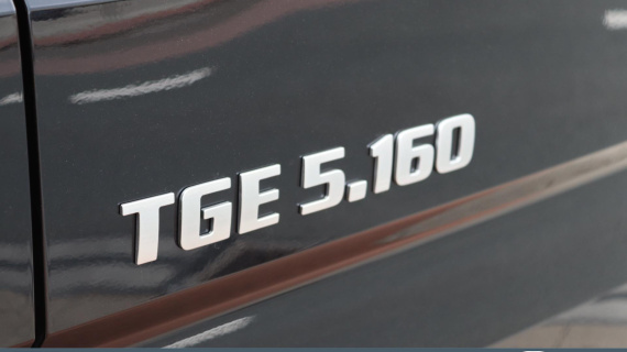 MAN TGE 5.160 Commander Automaat Zwart L4 H3 Dubbellucht Led Navi