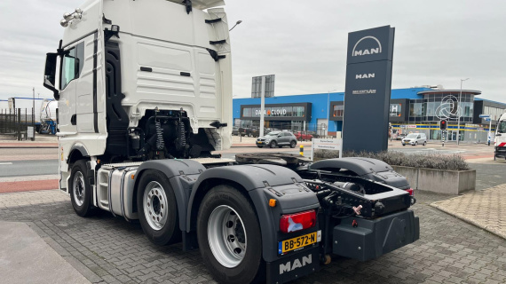 MAN TGX Extreem lage kilometerstand retarder PTO  standklima 