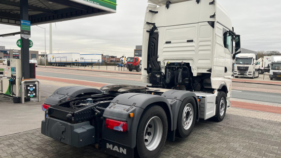 MAN TGX Extreem lage kilometerstand retarder PTO  standklima 