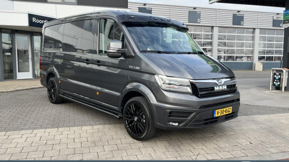 MAN TGE 3.180 L3H2, trekhaak, climatronic, LED koplampen, camera, zonneklep met lampjes, sidebars, 20", BPM vrij