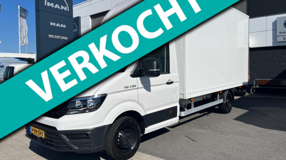 MAN TGE 3.160 laadbak / laadklep, dakspoiler, zijdeur