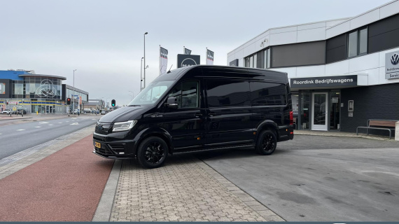 MAN TGE 3.140 L3H3 Black Lion, lederen bekleding, Zijflanken bumper en spiegels, deurrails in kleur, sidesteps, 18" LM BPM VRIJ!