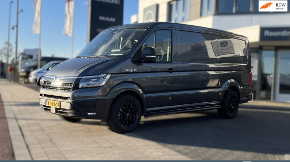 MAN TGE 3.140 L3H2, LED , 18"LMV , betimmmering, zwarte sidebars, trekhaak met opstappen, BPM vrij