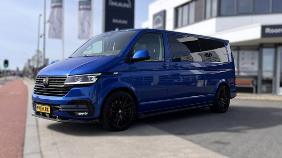Volkswagen TRANSPORTER 150 pk DSG Bulli L2 Dubbele cabine, Exclusieve uitvoering, 20" LMV, sidesteps, kleuraccenten rondom