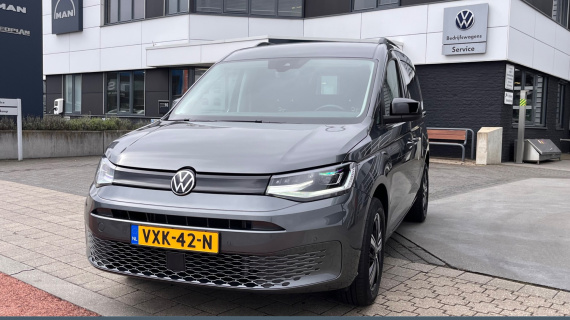 Volkswagen Caddy Cargo 1.5 TSI 75 Edition, super complete uitvoering, Leer, LED, compleet in kleur, afneembare trekhaak
