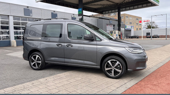 Volkswagen Caddy Cargo 1.5 TSI 75 Edition, super complete uitvoering, Leer, LED, compleet in kleur, afneembare trekhaak