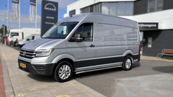 Volkswagen CRAFTER 35 2.0 TDI L3H3 Trendline  140 pk met laadklep 400 kg, 17" LMV, laadruimtecoating deels, Nette bus