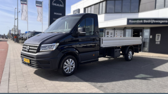 Volkswagen CRAFTER 35 2.0 TDI L4 - 180 pk Automaat 8 versnellingen Pickup , 2 geveerde stoelen