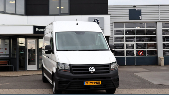 Volkswagen CRAFTER 35 2.0 TDI L3H3 177 pk BPM vrij, geveerde stoel, Navigatie Camera, 270 graden deuren, navi, betimmering , bank