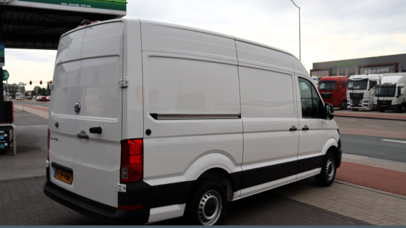 Volkswagen CRAFTER 35 2.0 TDI L3H3 177 pk BPM vrij, geveerde stoel, Navigatie Camera, 270 graden deuren, navi, betimmering , bank