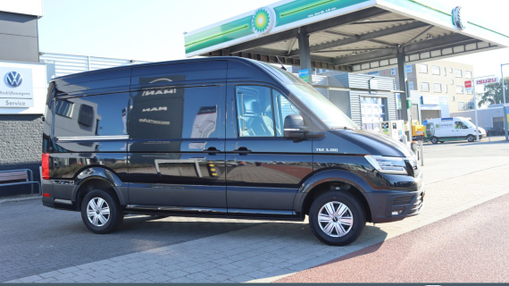 MAN TGE 180PK Automaat, Standkachel met afstandsbediening, Parkeersensoren rondom , ACC