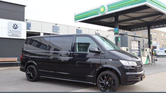 Volkswagen TRANSPORTER TRANSPORTER 150 pk DSG L2, Complete Sortimo inrichting, 20" LMV, sidebars, alles in kleur, standkachel etc