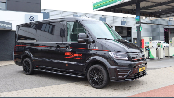MAN TGE Q4 beschikbaar! onze Exclusieve Roordink Demo! 180PK, Black Edition