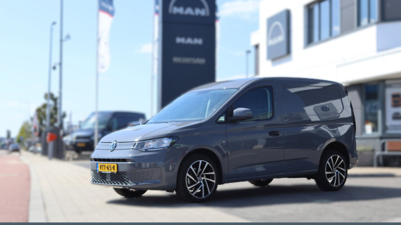 Volkswagen Caddy Cargo 2.0 TDI 122 pk Style, bumpers in kleur, PDC, cruise etc.