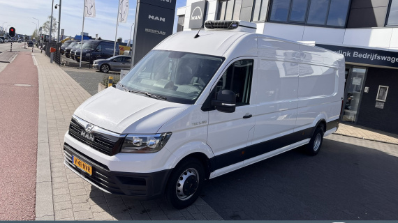 MAN TGE 180PK Koelwagen WB 4.490 Klein rijbewijs 3500kg Technisch 5.000kg Dubbellucht, Carrier koelmotor