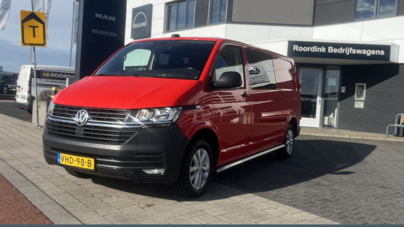 Volkswagen Transporter 2.0 TDI L2H1 150 pk Automaat, dubbele cabine. trekhaak, adaptive cruisecontrol