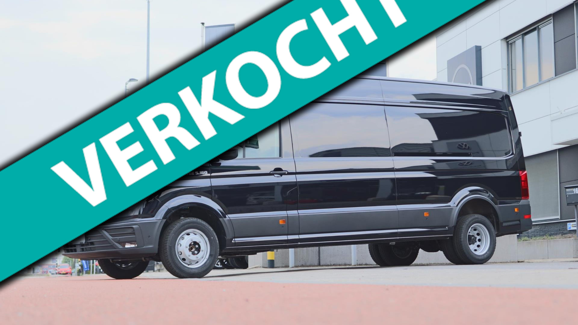 MAN TGE 5.160 Commander Automaat Zwart L4 H3 Dubbellucht Led Navi