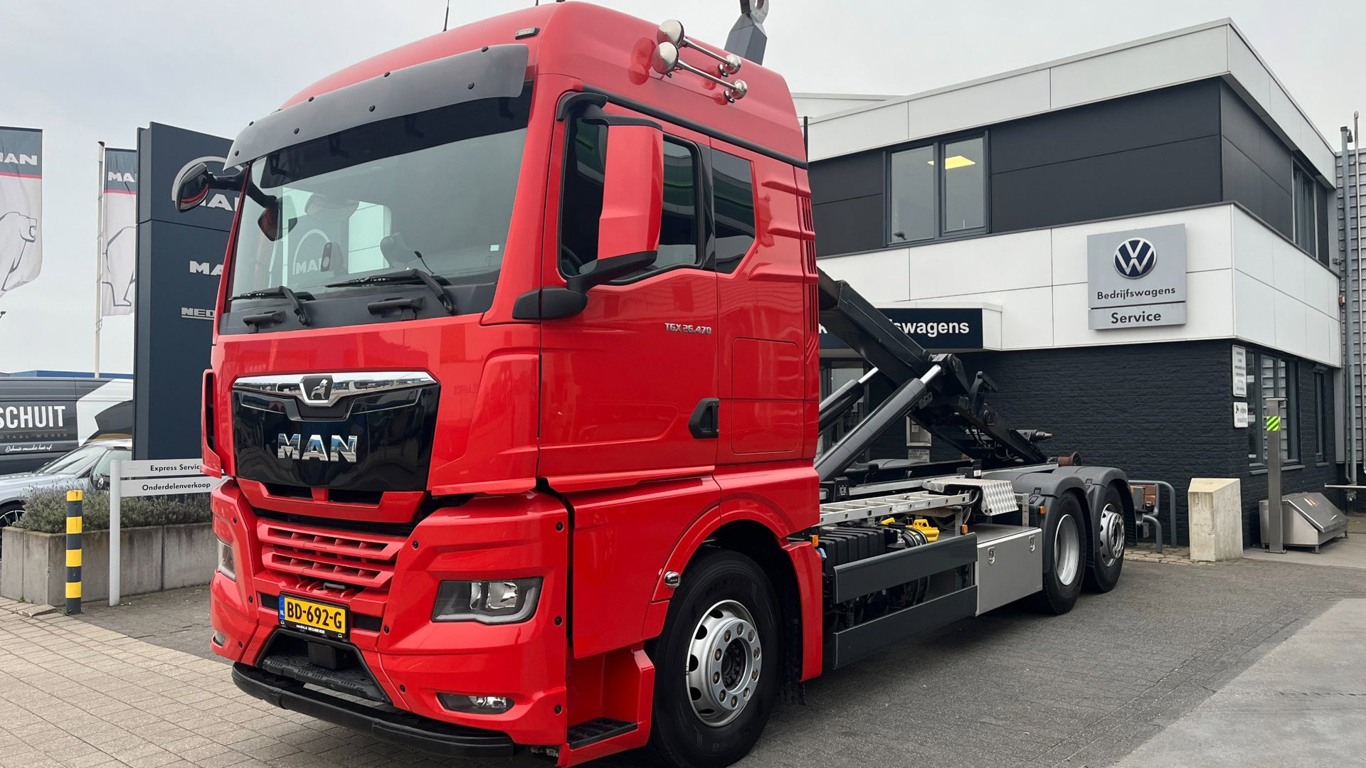 MAN TGX Haakarm  