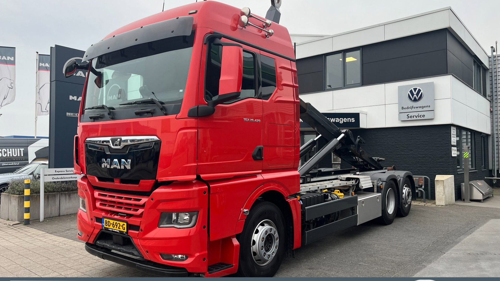 MAN TGX Haakarm  