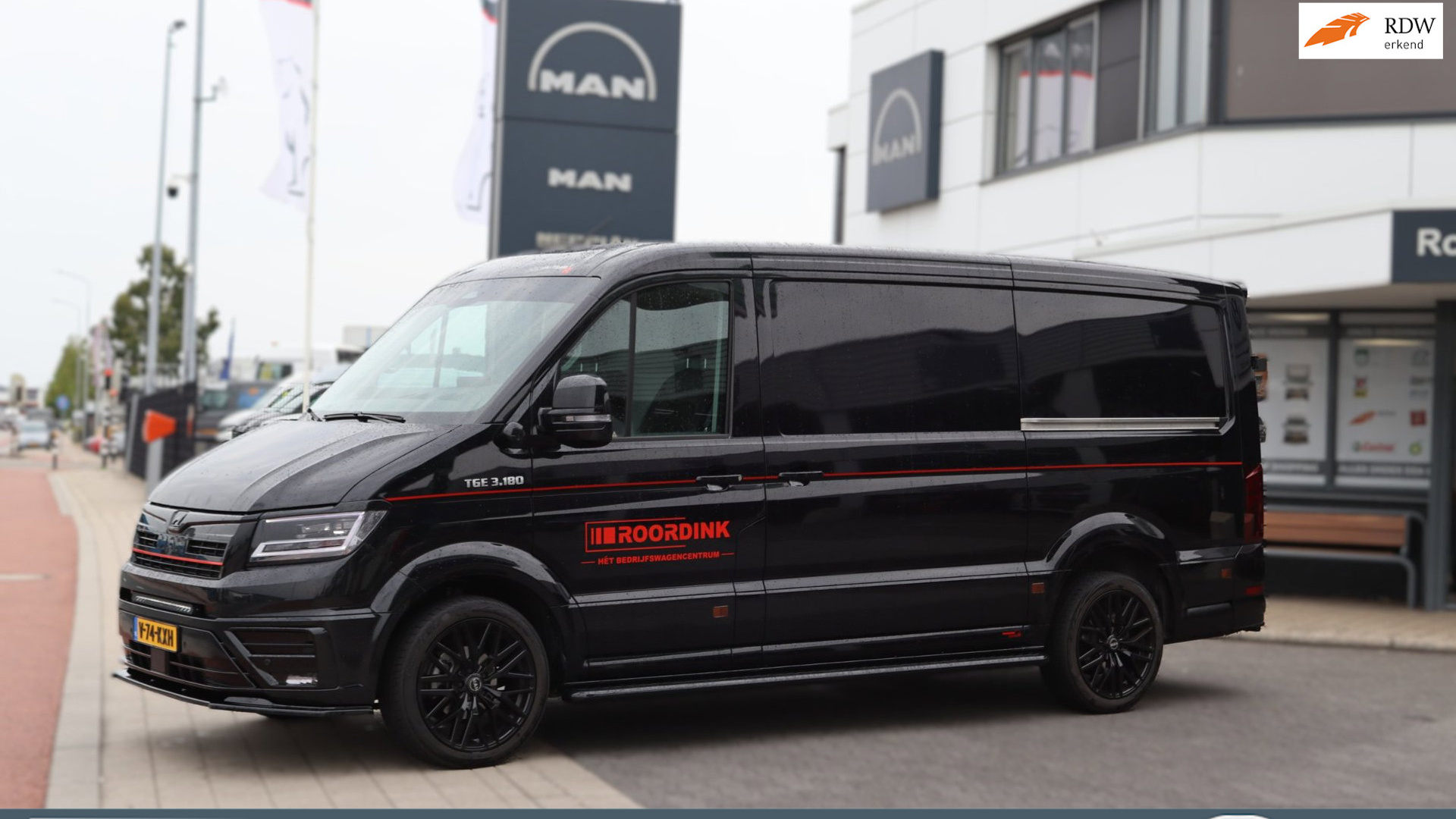 MAN TGE Q4 beschikbaar! onze Exclusieve Roordink Demo! 180PK, Black Edition