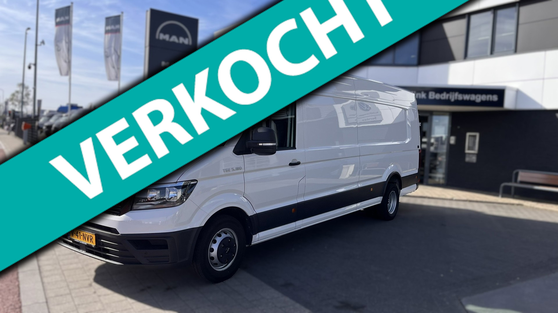 MAN TGE 180PK Koelwagen WB 4.490 Klein rijbewijs 3500kg Technisch 5.000kg Dubbellucht, Carrier koelmotor