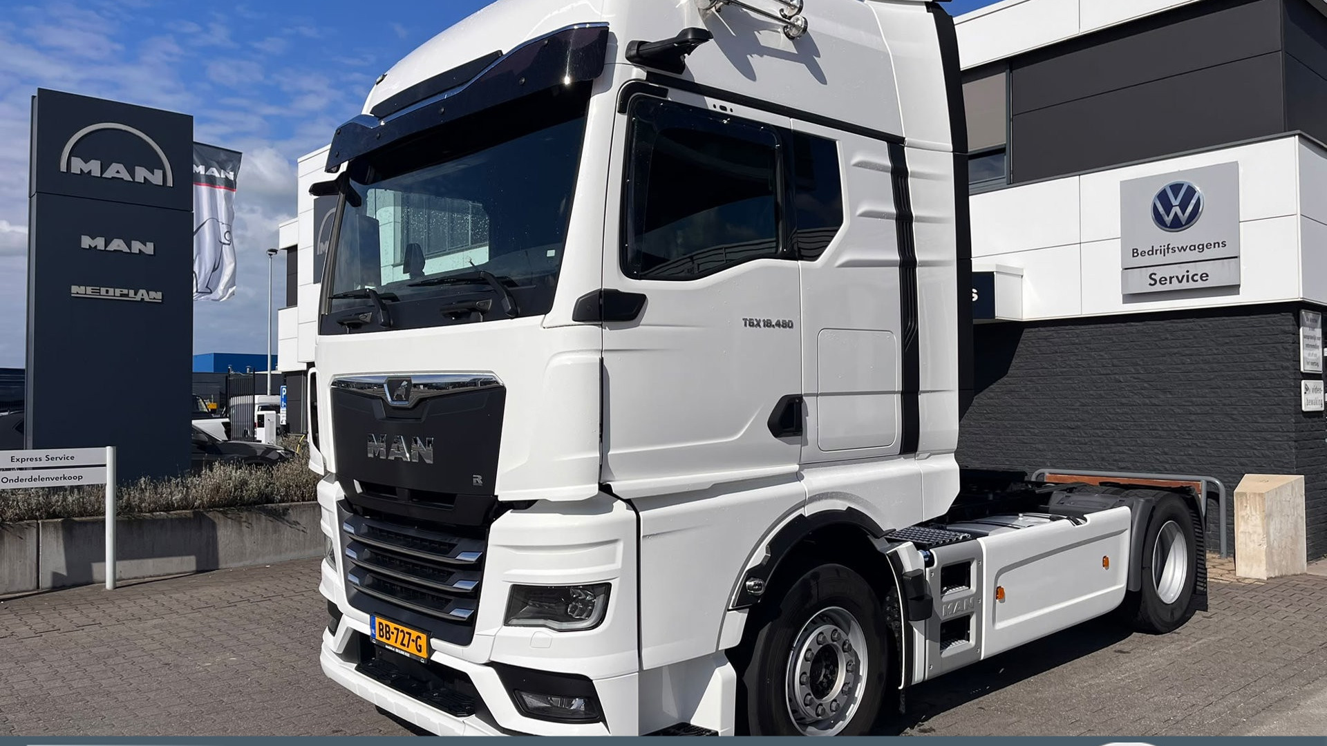 MAN TGX 18.480 4x2 BL trekker GX cabine