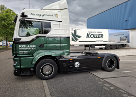 Koller Transport neemt eerste MAN e-TGS in gebruik