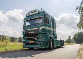 MAN hTGX 6x2-trekker voor De Haan Transport