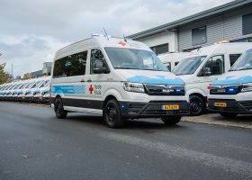 25 nieuwe MAN TGE’s voor Rode Kruis Nederland