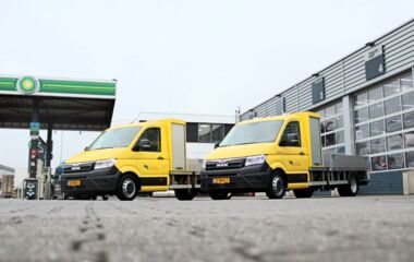 MAN TGE 6.160 pickup met kraan