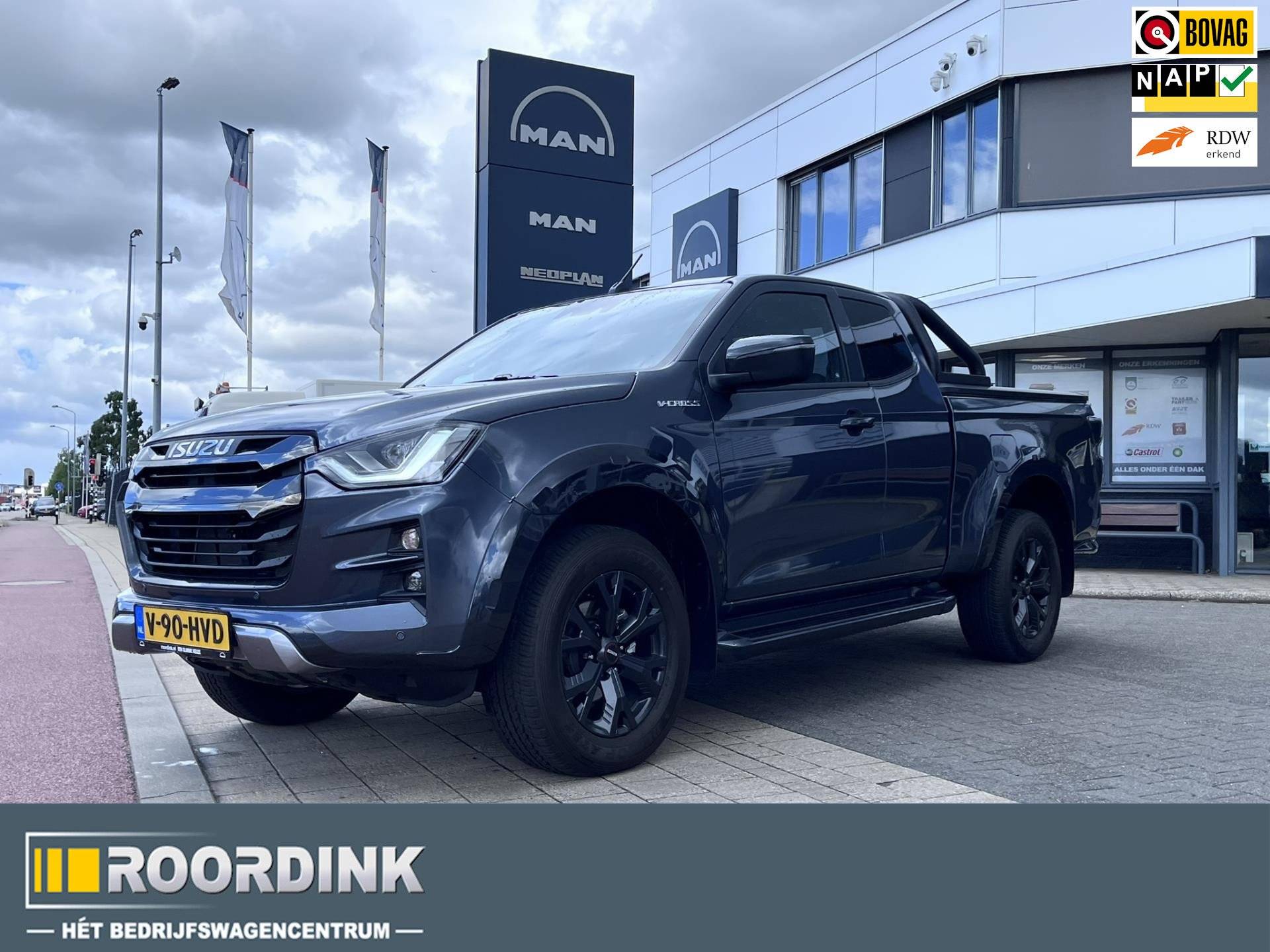 Isuzu D-Max 1.9 Extended Cab V-Cross BPM vrij. 3500 kg trekken met deze complete wagen