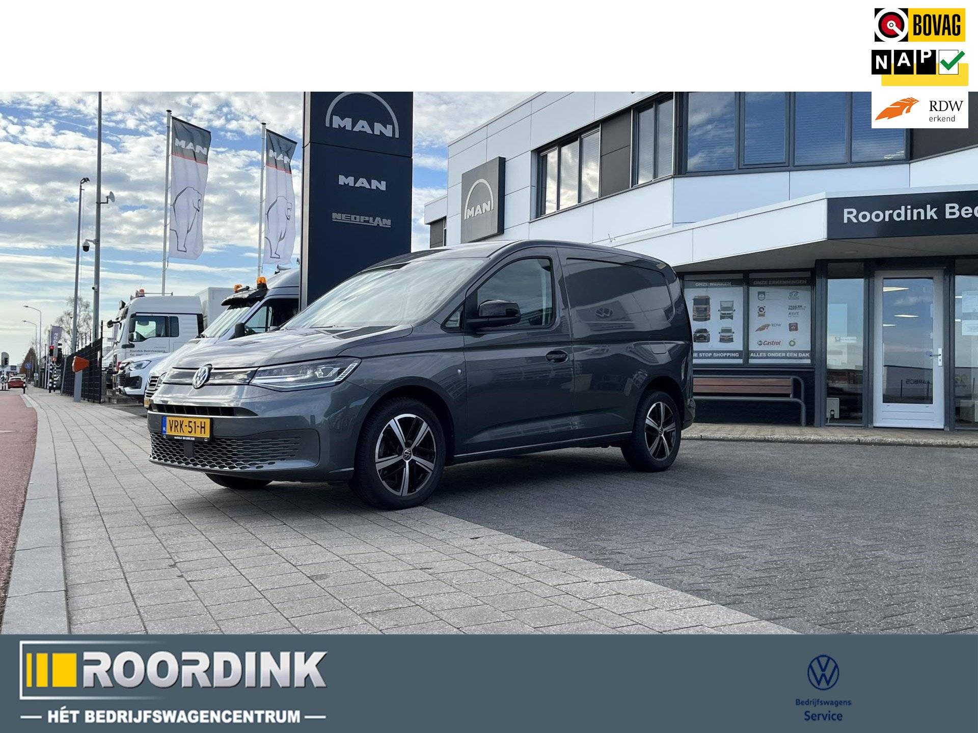 Volkswagen Caddy Cargo 122 pk DSG automaat - 75 Edition, Leder Diamond, trekhaak, PDC, Camera