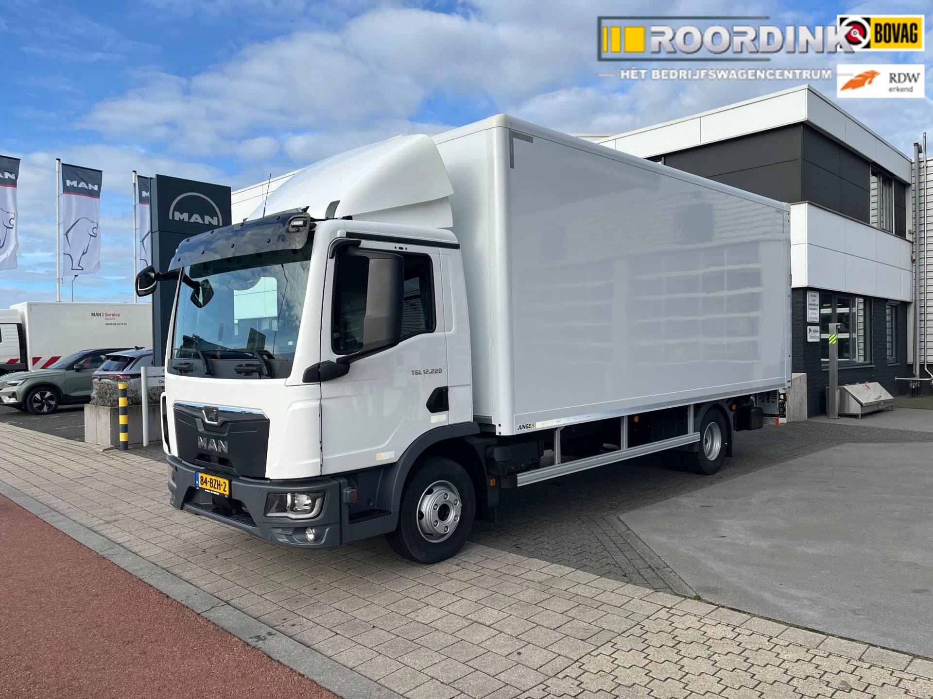 MAN TGL Bakwagen  laadklep 