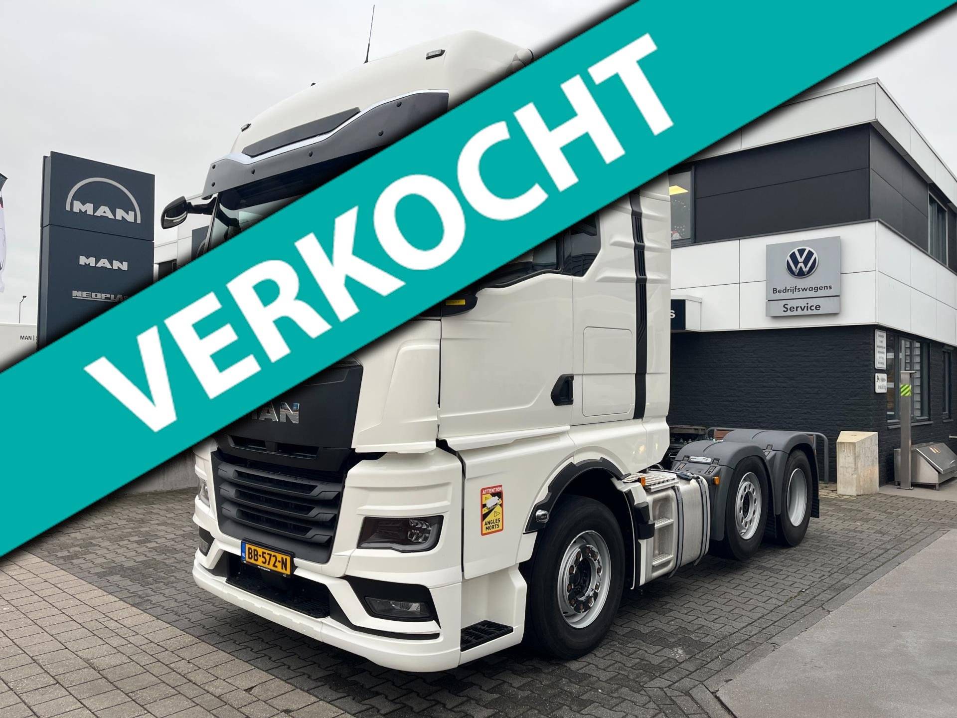 MAN TGX Extreem lage kilometerstand retarder PTO  standklima 