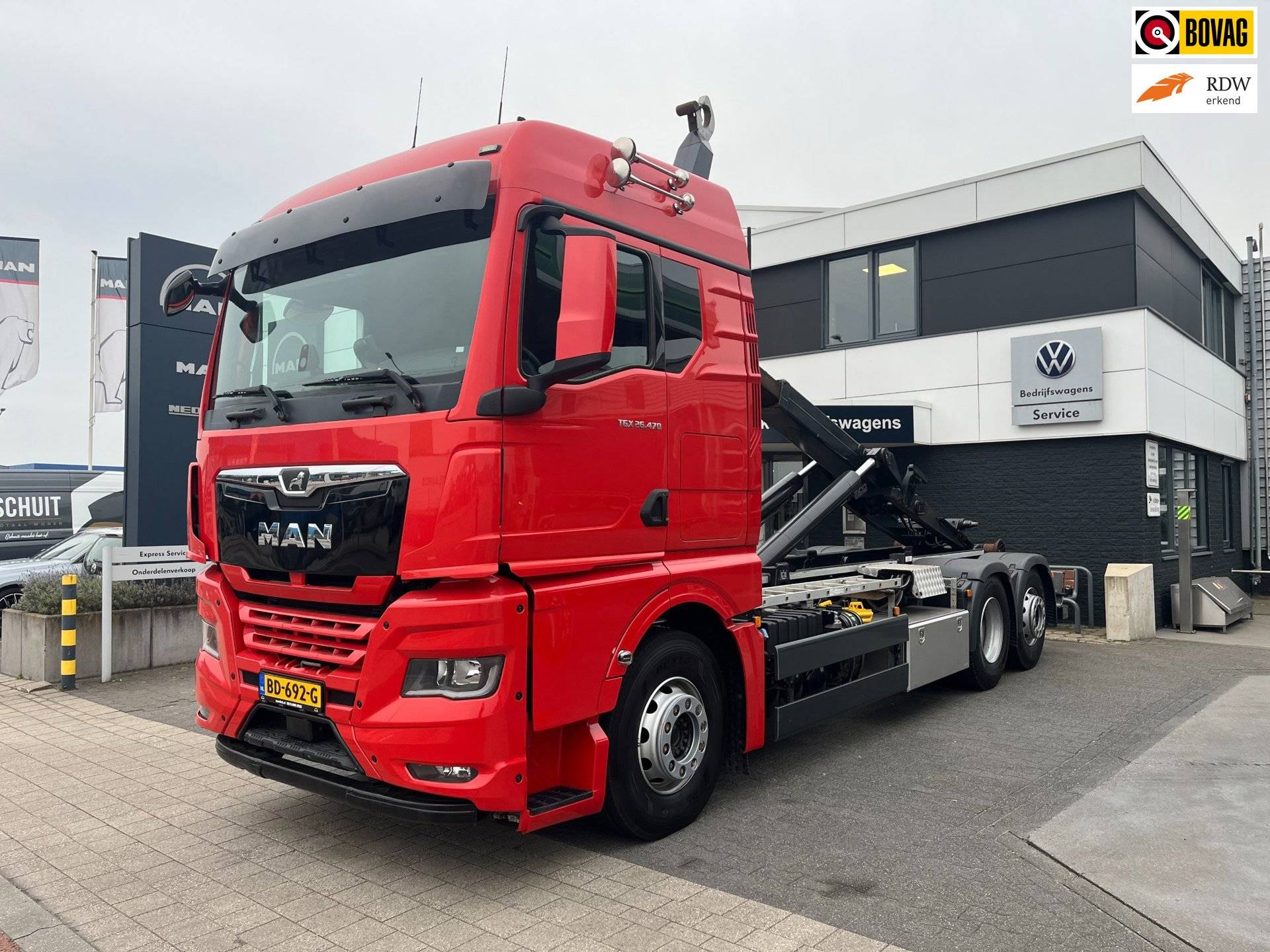 MAN TGX Haakarm  