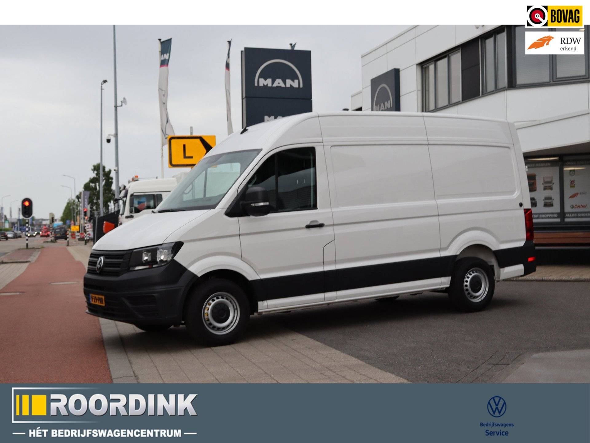 Volkswagen CRAFTER 35 2.0 TDI L3H3 177 pk BPM vrij, geveerde stoel, Navigatie Camera, 270 graden deuren, navi, betimmering , bank