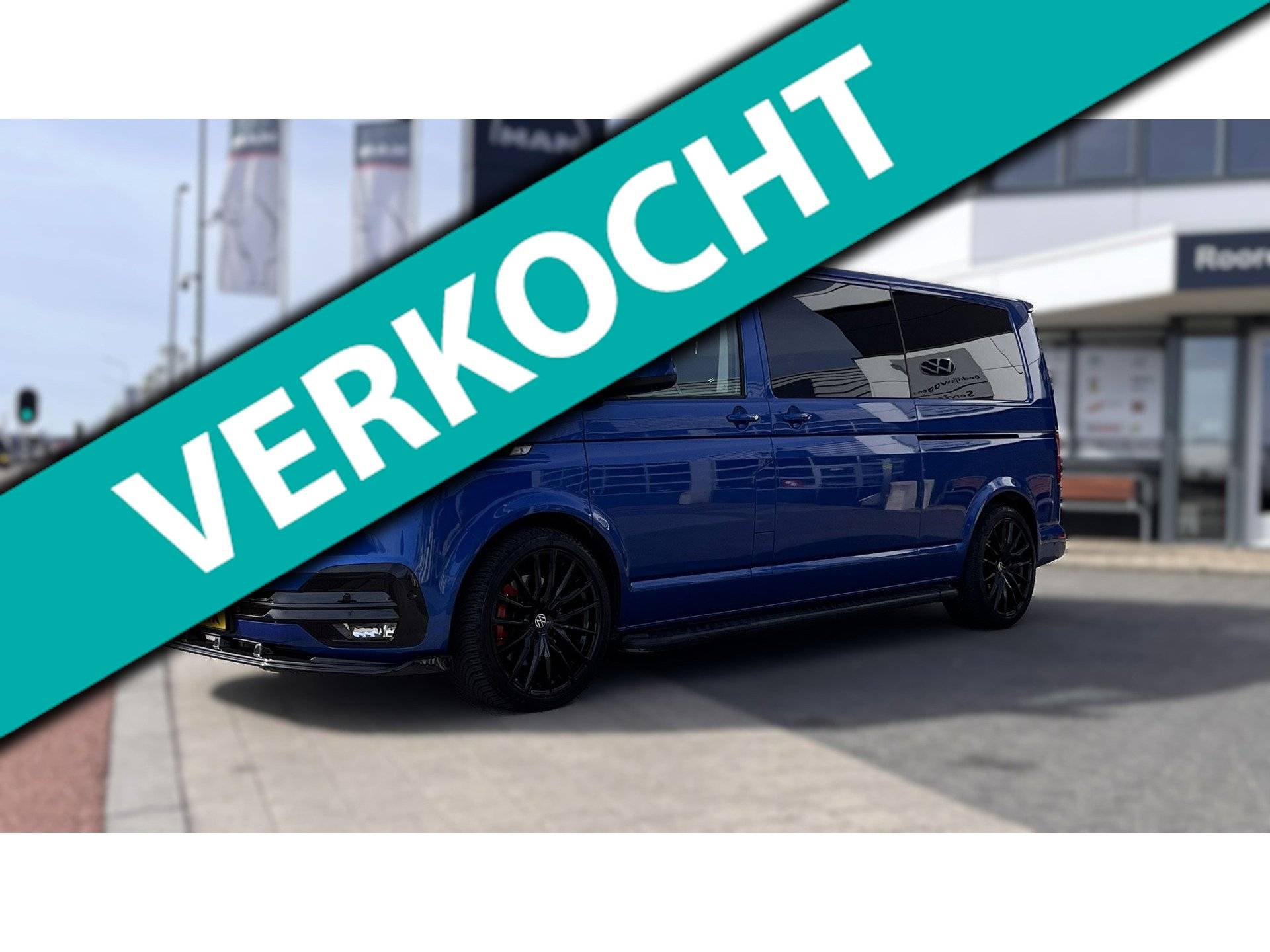 Volkswagen TRANSPORTER 150 pk DSG Bulli L2 Dubbele cabine, Exclusieve uitvoering, 20" LMV, sidesteps, kleuraccenten rondom