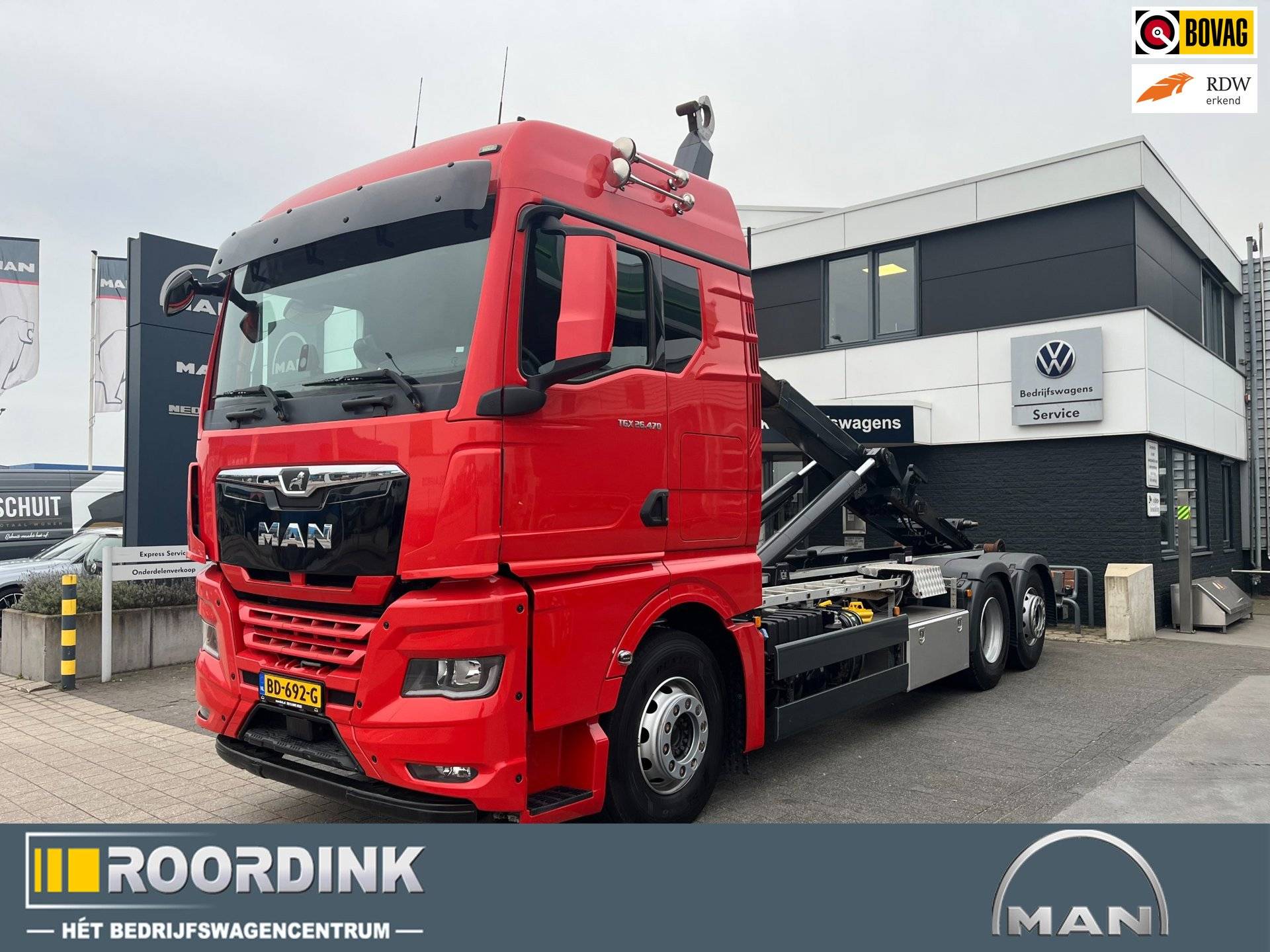 MAN TGX Haakarm  