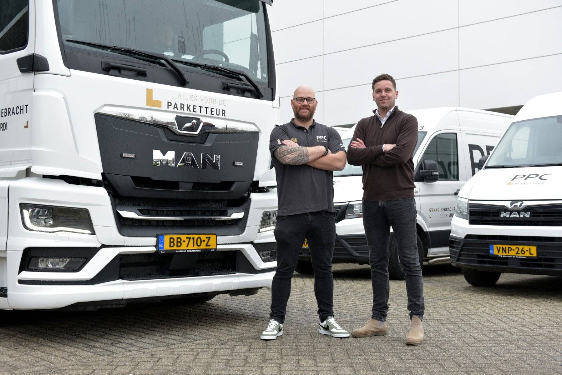 PPC kiest voor duurzame logistiek met nieuwe MAN eTGS 6x2 bakwagen