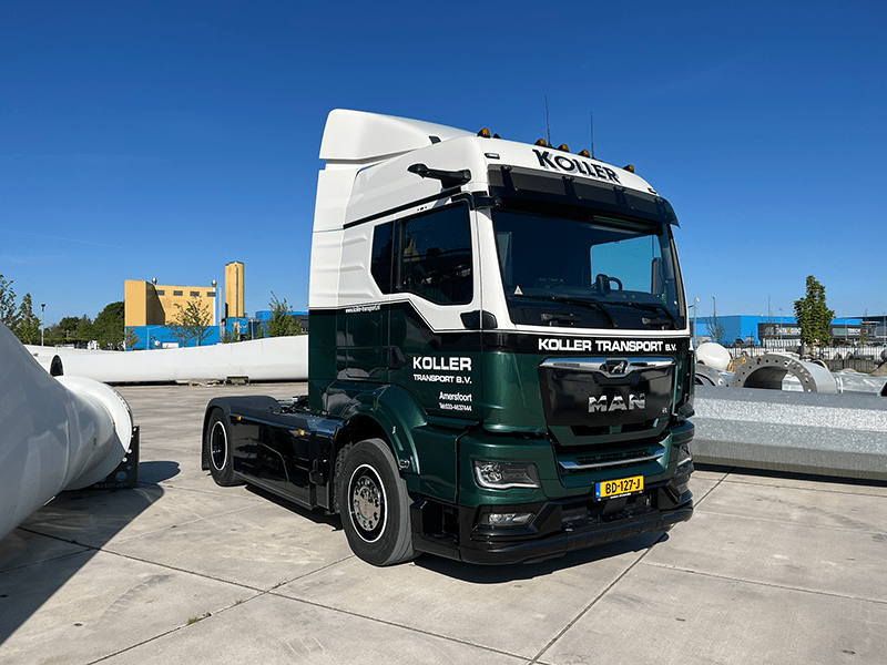 Klaar voor morgen: Koller Transport rijdt elektrisch met de e-TGS